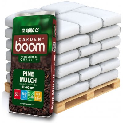 Garden Boom Piniová kůra 40-60 mm - 39x 65l – HobbyKompas.cz