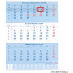 nástěnný Tříměsíční 2026 – Zboží Dáma