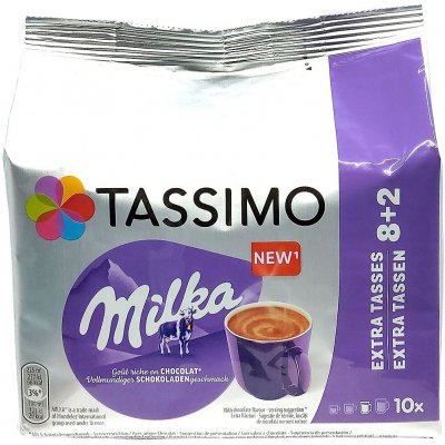 Tassimo Milka Nápoj v prášku s příchutí kakaa 10 x 16 g – Zboží Dáma