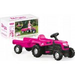 DOLU Šlapací traktor s vlečkou jednorožec – Zboží Mobilmania