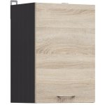 BRW Kuchyně Junona Line, G1D/40/57L/P, wenge/dub sonoma – Hledejceny.cz