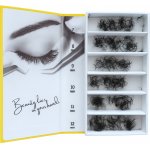 Luxury Lashes 5D Řasy Premium sypaná v Hotovém Vějířku 1 000 ks Zakřivení umělých řas: C, Délka umělých řas: Mix délek 7-12 mm, Tloušťka řas: 005 – Hledejceny.cz