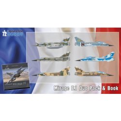 Mirage Special Hobby F.1 Duo Pack & Book 1:72
