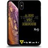 Pouzdro a kryt na mobilní telefon Apple Pouzdro Picasee ULTIMATE CASE Apple iPhone XS Max - Kazma - TOHLE JE ŽIVOT A NIC VÍC NEBUDE