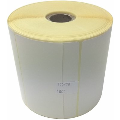 Etiketa na kotouči 100x70mm, papírová – Zboží Živě