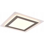 STROPNÍ SVÍTIDLO 46W LED 2700-6000K s dálkovým ovládáním TRIO MORGAN 641510207 BÍLÝ / STŘÍBRNÝ – Hledejceny.cz