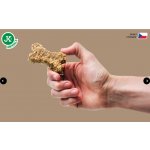 JK ANIMALS Mini masová kost natural s kořenem pampelišky 7 cm – Sleviste.cz