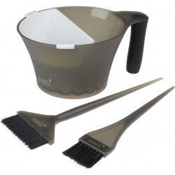 Sibel Globe Coloration Bowl With 2 Tinting Brushes 4 ks