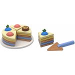 Aga4Kids Dřevěný krájecí dort pro děti – Zboží Dáma