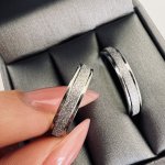 Aranys Ocelové snubní prsteny Elegant 54891