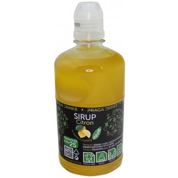 CukrStop Sirup osvěžující Citron 650 g