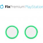 FixPremium PS4/PS5 Controller Grip Caps - Set 2ks, transparentní zelená – Sleviste.cz