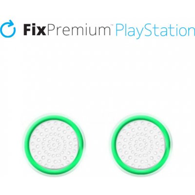 FixPremium PS4/PS5 Controller Grip Caps - Set 2ks, transparentní zelená – Sleviste.cz