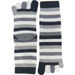 VoXX PRSTAN barevné prstové ponožky vzor 10 šedá – Sleviste.cz