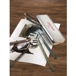 Caran d'Ache 779.307 Grafitová sada Graphite Line 6 ks Technalo (2B HB B) + štětec – Zboží Živě