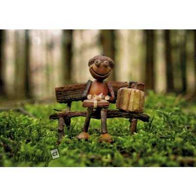 Pohlednice Dubánek cestovatel – Zboží Dáma