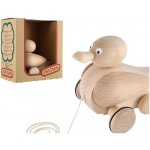 Teddies Kačer tahací přírodní 17cm v krabici 20x21x12cm – Sleviste.cz
