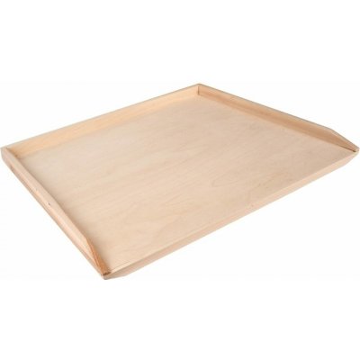 vál 73x52-58cm kuchyňský, 3strany lišty, dřevo – Zboží Dáma