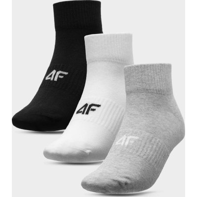 4F pánské ponožky SOM302 šedé – Zboží Mobilmania