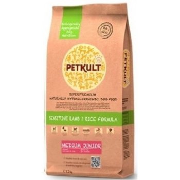 Petkult Medium Junior lamb/rice 12 kg