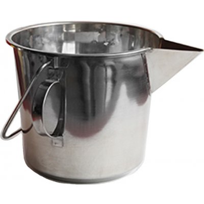 Martin Kovář - Nerezová výroba Nerezová nádoba na med s výlevkou 12 litrů s ušima – Zboží Dáma