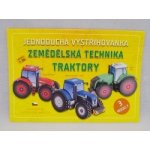 zemědělská technika traktory jednoduchá vystřihovánka – Zbozi.Blesk.cz