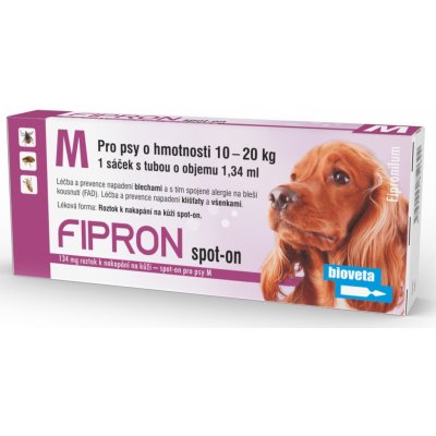 Fipron Spot-on Dog M 1 x 1,34 ml – Zbozi.Blesk.cz