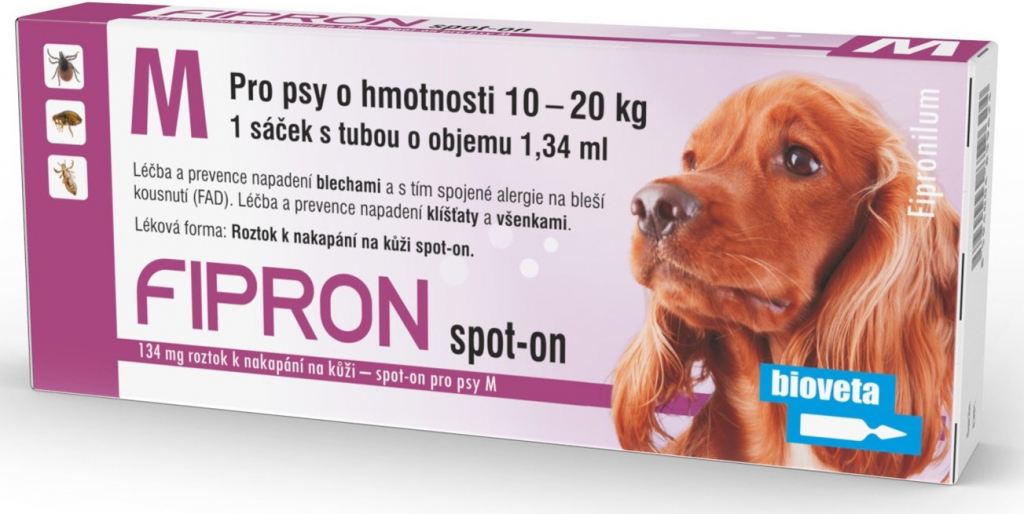 Fipron Spot-on Dog M 1 x 1,34 ml