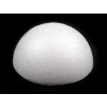 Prima-obchod Polokoule Ø9,5 cm polystyrenbarva bílá – Zboží Dáma