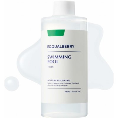 EQQUALBERRY Swimming Pool Daily Facial Toner 300 ml – Sleviste.cz