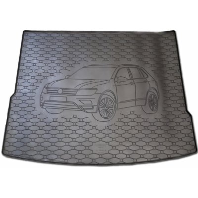 Gumová vana do kufru RIGUM Volkswagen Tiguan 2016- horní – Sleviste.cz