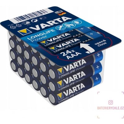 Varta Longlife AAA 24ks 4903301124 – Zboží Mobilmania