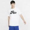 Pánské Tričko Nike Icon JDI sportovní tričko bílá