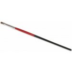 Starnails Štětec na UV gel Black Red FLAT 2 – Zboží Dáma