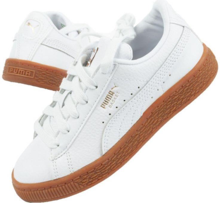 Puma dámské boty Basket Classic Gum Jr 366669 02