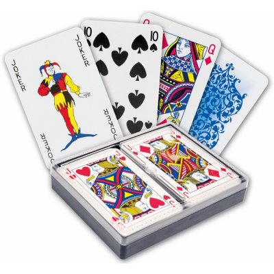 Hrací karty s.r.o. Canasta v plastové krabičce – Zboží Živě