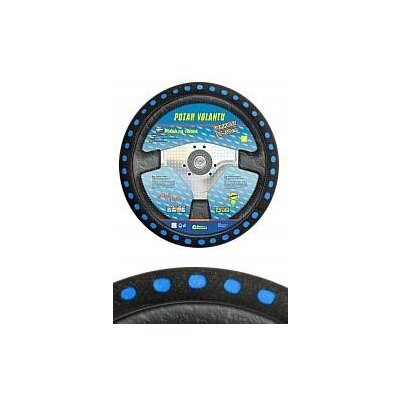 Compass Univerzální pěnový potah na volant SOFT 37 - 39 cm - modrý - | Zboží Auto