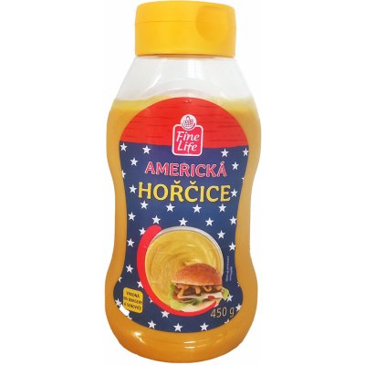 Fine Life Americká hořčice 450 g – Zboží Dáma