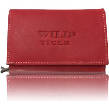 Wild Dámská Kožená peněženka Tiger červená