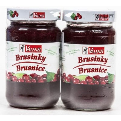 Valenzi Brusinky kanadské 2x 390 g – Zboží Dáma