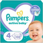 Pampers Active Baby 4 132 ks – Zboží Dáma