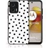 Pouzdro a kryt na mobilní telefon Motorola PROTEMIO MY ART Ochranný kryt pro Motorola Moto G73 5G DOTS (168) 76211