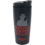 Curepink Cestovní hrnek Stranger Things Coffee and Contemplation 0,425 l – Zboží Dáma