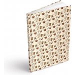 UNIPAP záznamová kniha A4 čtvereček 100 listů – Zboží Živě