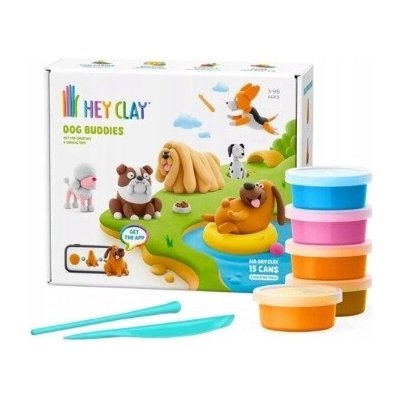 Hey Clay modelovací hmota sada Psí kamarádi příslušenství HCL15030 – Hledejceny.cz