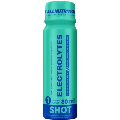 ALLNUTRITION 6 x ELECTROLYTES SHOT 80 ml – Hledejceny.cz