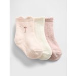 GAP Baby ponožky CashSoft 3 páry Růžová Růžová – Zboží Dáma