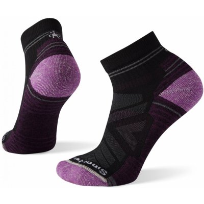 Smartwool dámské ponožky W Performance Hike Light Cushion Ankle černá/fialová – Zboží Mobilmania