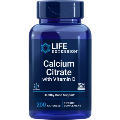 Life Extension Calcium Citrate with Vitamin D 238 g 200 x 1,19 g – Hledejceny.cz