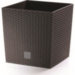 Prosperplast Rato low květináč 17 cm čokoláda – Hledejceny.cz
